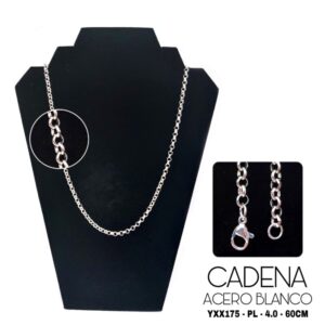 CADENA ACERO BLANCO