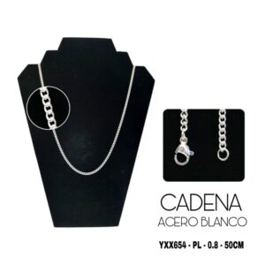 CADENA ACERO BLANCO