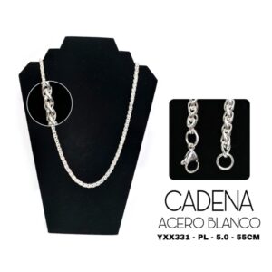 CADENA ACERO BLANCO