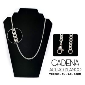 CADENA ACERO BLANCO