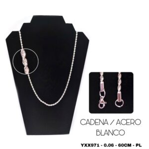 CADENA ACERO BLANCO