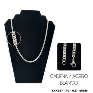 CADENA ACERO BLANCO